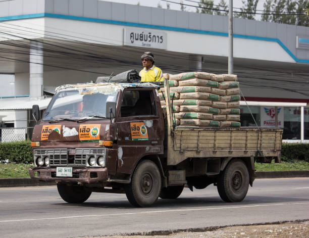 Hardwood charcoal supplier delivering products.